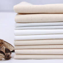 Серая ткань белый натуральный цвет хлопок тканевый галстук окрашивание эмбриона ткань для одежды DIY шитье matiral 2024 - купить недорого