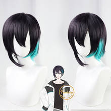 Mayuzumi Kai Vtuber Youtuber Hololive Cosplay Heat Resistant Synthetic Short Hair Wig halloween Party+ Free Wig Cap 2024 - buy cheap