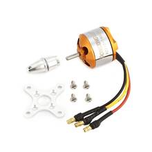 DXW A2212 2212 1400KV 2-4S 3.17mm Outrunner Brushless Motor for RC FPV Fixed Wing Drone Airplane Aircraft 9050 Propeller 2024 - buy cheap