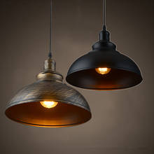 Промышленный подвесной светильник, кухонные приборы в стиле ретро, железные подвесные лампы для столовой, лофт, подвесное освещение для ресторана 2024 - купить недорого