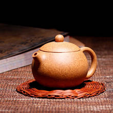 La famosa olla de arcilla púrpura de Yixing es un juego de té de Kung Fu hecho a mano puro 2024 - compra barato