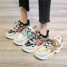 Women Running Shoes Mesh Breathable Sneakers for Women Outdoor Sport Shoes High Heel Cushioning Footwear Training Walking Shoes 2024 - buy cheap