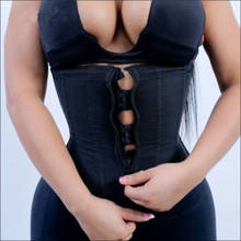 Zipper Corset Body Shapers Latex Rubber Waist Trainer Underbust Slimming Cincher 2024 - buy cheap