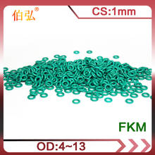 Fluororubber O-Ring 10PCS/lot FKM Sealing CS 1mm OD3/4/5/6/7/7.5/8/9/10/11/12/13mm O-Ring Seal Gasket Ring 2024 - buy cheap