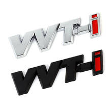 Автомобильная наклейка эмблема крыло авто боковое крыло металлический значок наклейка для Toyota VVT-i VVTi логотип Camry Corolla Yaris Rav4 Chr Auris Avensis 2024 - купить недорого