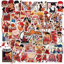 50pc New Slam Dunk Classic Japanese Comic Stickers Waterproof PVC Decal for Laptop Helmet Bicycle Luggage Phone Case Toys Gift 2024 - buy cheap