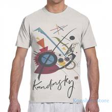 -Camiseta Vassily Kandinsky Violett para hombre y mujer, ropa con estampado integral, a la moda para niña, camisetas de manga corta 2024 - compra barato
