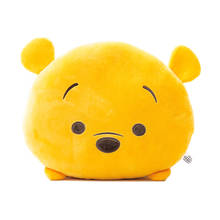 Disney Winnie the Pooh Tsum Stuffed Plush Toys Soft Cartoon Anime Pillow 30*26cm 2024 - buy cheap