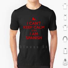 I Can't Keep Calm T Shirt 6xl Cotton Cool Tee Bull Keep Calm Spain Spanish Bullfighting Spaniard Castilian Latin Hispanic 2024 - buy cheap