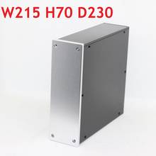 Размер: D230 W215 H70 DAC усилитель корпус алюминиевый корпус источник питания DIY корпус WA35 весь алюминиевый корпус 2024 - купить недорого