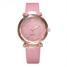 2020 high-end luxury fashion personality casual ladies starry wrist watch, fashion starry leather  sports ladies bracelet  watch 2024 - buy cheap