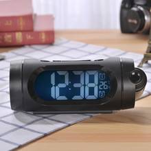 FM Radio Alarm Clock LED Digital Electronic Desk Table Projector Watch Backlight Snooze Nixie Clock With Projection Time 2024 - buy cheap