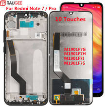 Display For Xiaomi Redmi Note 7 LCD Touch Screen with Frame Digitizer Glass Panel For Redmi Note 7 Pro Lcd Replacement Display 2024 - buy cheap