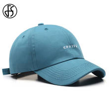 FS Summer Stylish Streetwear Korean Hip Hop Mens Cap Snapback Baseball Caps With Visors Blue Yellow Bone Women Trucker Hat 2022 2024 - buy cheap
