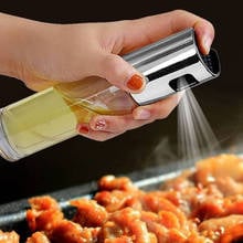 Dispensador de aceite de oliva para barbacoa/Cocina/vinagre, botella de vidrio para condimentos, botella de aceite, herramienta de condimentos, accesorios de cocina 2024 - compra barato