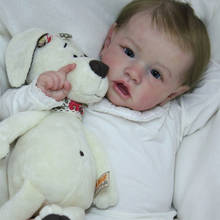 Набор Кукол Reborn saskia, модель куклы для новорожденных, 22 дюйма, набор bebe reborn 2024 - купить недорого