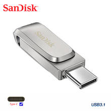 SanDisk Type-C Flash Drive USB 3.1 DDC4 Pendrive 256Gb 64Gb 128Gb 32Gb Ultra Dual pen drive for Type-C Android phone 2024 - buy cheap