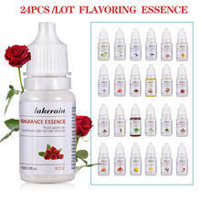 24Pcs Natural Flavoring Essence for Handmade Cosmetic Lip Gloss Base Lipgloss DIY Food Grade Fragrance Wholesale Essential oils 2024 - buy cheap