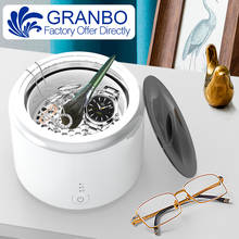 Granbo-limpiador ultrasónico de 480ML, 35W, 42Khz, herramientas de maquillaje para baño redondo, arandela de joyería 2024 - compra barato