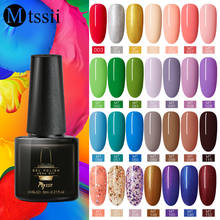 Mtssii Light Pure Color UV LED Gel Nail Polish 6ml Soak Off Nail Art Varnish Hybrid For Manicure Neon Color Series Gel Polish 2024 - buy cheap