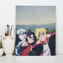 Boruto Sarada Mitsuki anime Wall Art Canvas Decoration poster prints for living room Home bedroom Children's room decor Painting 2024 - buy cheap