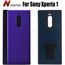 New Glass Battery Housing Door Back Cover Case For Sony Xperia 1 Battery Cover Housing 6.5" For Sony XZ4 Battery Cover 2024 - buy cheap