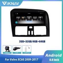 2 din 8.8 Android for - Volvo XC60 2009-2017 car DVD player radio multimedia player right hand car stereo autoradio Tesla style 2024 - buy cheap