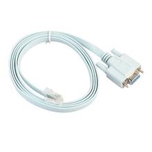 HOT SALES！！！New Arrival 5ft 9Pin DB9 Serial RS232 to RJ45 Cat5 Ethernet Console Rollover Cable for Cisco 2024 - buy cheap