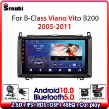 Srnubi Android 10 Car Radio for Mercedes Benz B-Class B Class Viano Vito B200 Multimedia Video Player 2Din GPS Navigation Stereo 2024 - buy cheap