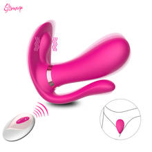 Wearable Dildo Vibrator Panties Sex Toys for Women Perineum Massage Female Vibrator Remote Control Vagina Clitoris Stimulator 2024 - buy cheap