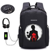 anime Death Note backpack Laptop student bookbag Teenager Male USB Charging Anti Thief Travel Backpack men women Package 2024 - buy cheap