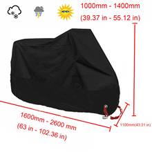 Motorcycle covers UV anti for 450 cruise control motorcycle front fender bagger 110cc honda hornet 600 cb400 bmw r 1200 gs KTM 2024 - buy cheap