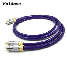 Haldane Pair Nakamichi Gold Plated RCA Audio Cable 2x RCA Male to Male Interconnect Audio Cable with Van Den Hul MC SILVEB-IT 65 2024 - buy cheap