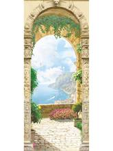 Wall mural 1,0*2,7 M, 4 sheets collection nature "Sea View" k-146 paper 150g/m2 2024 - buy cheap