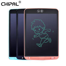 CHIPAL Digital 12'' LCD Writing Tablet eWriter Partially Erasing Drawing Board Electronic Painting Tablets Pad with Pen Battery 2024 - buy cheap