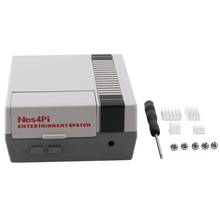 NES4Pi NES чехол в комплекте ABS функциональный Вентилятор охлаждения радиаторы отвертки только для Raspberry Pi 4 B ( 4 Модель B) 2024 - купить недорого