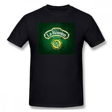 974 Reunion Island Men's Basic Short Sleeve T-Shirt Casual R181 Tees Eur Size 2024 - buy cheap
