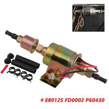 Bomba de combustível diesel inline da transferência da baixa pressão de e8012s 12v 5-9 libras por polegada quadrada para o motor e8012s fd0002 p60430 do carburador, ep12s 2024 - compre barato