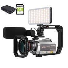 Câmera de vídeo para blogger, ordro az50 4k 30fps ir night vision digital filmadora profissional, youtube vlogging gravador de tiro 2024 - compre barato