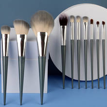 10pcs/lot Gradient Makeup Brushes Set Eye Shadow Brush Foundation Blush Highlight Brush Makeup Set Cosmetics Beauty Tools TSLM1 2024 - buy cheap