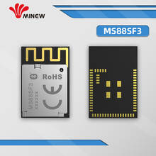 Módulo de transceptor rf de longo alcance, bqb fcc ce rohs, certificado, alta qualidade, tamanho pequeno, nórdico, nrf52833 ble 5.1 2024 - compre barato