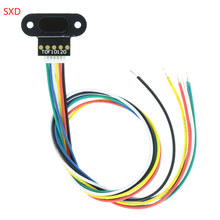 Tof10120 módulo de sensor de distância, 10-180cm, interface rs232 sensor de alcance laser para arduino i2c 3-5v, com 10 peças 2024 - compre barato