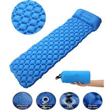 Outdoor Inflatable Sleeping Pad Inflatable Air Cushion Camping Mat with Pillow Air Mattress Sleeping Cushion Inflatable Sofa 2024 - buy cheap