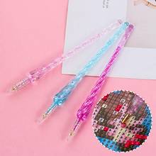 5D DIY Embroidery Cross Stitch Dot Drill Point Drill Crystal Pens Diamond Painting Pen Cross Stitch Nail Art Crafts Tool 2024 - buy cheap