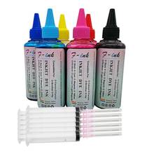 6X100ML Quality DYE INK For  All epson Desktop 6 colors printer Universal Photo print ink copy paper ink 2024 - buy cheap