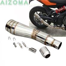 Racing Sport Motorcycle Muffler Pipe 38-51mm Exhaust Silencer for Benelli Yamaha Kawasaki CBR GSXR 600RR 650/750/1000  Ninja250 2024 - buy cheap