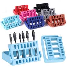 16 Holes Nail Drill Bit Tool Box Holder Grinding Head Display Rack Empty Storage Stand Display Container Manicure Accessories 2024 - buy cheap