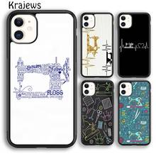 Krajews Sewing Machine Pattern Phone Case Cover For iPhone 5S 6s 7 8 plus X XR XS 11 12 13 pro max Samsung Galaxy S8 S9 S10 Plus 2024 - buy cheap
