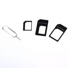 Конвертировать Nano SIM-карту на Micro Стандартный адаптер для iPhone 5 Прямая поставка 8 2022 - купить недорого
