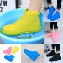 Anti-slip Latex Shoe Covers Reusable Waterproof Rain Boot Overshoes Shoes SDF-SHIP 2024 - buy cheap